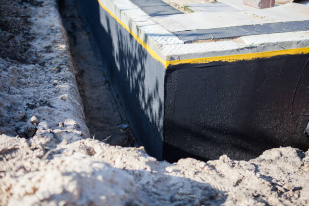 Residential Waterproofing installation at a Windsor Mill, MD home by SJ Waterproofing Pros